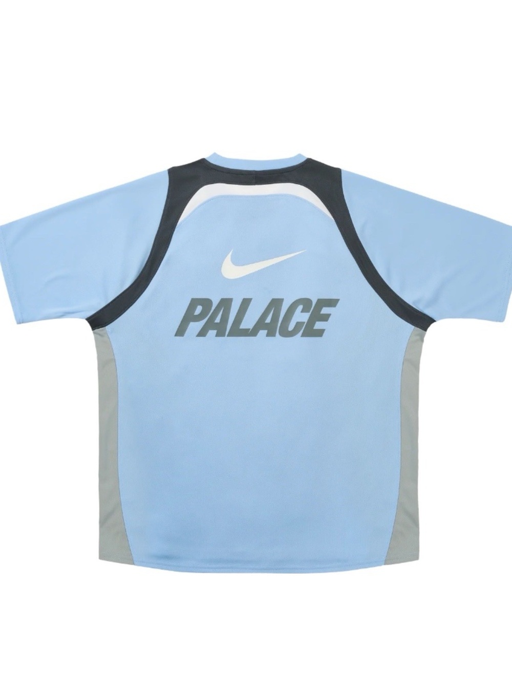 size L Palace Nike Jersey Sky Blue Grey White Blue